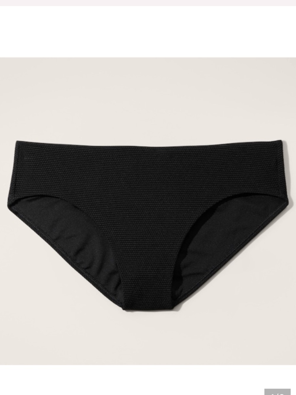 NWT Athleta Hipster Pique Swim Bottoms